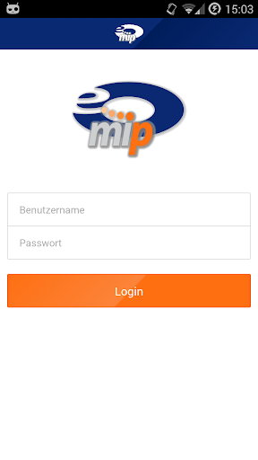 Android application e-mip-mobile screenshort