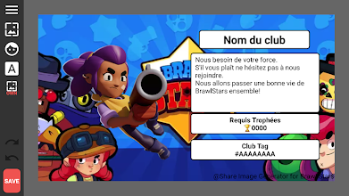 Share Image Generator For Brawl Stars Applications Sur Google Play - créer un personnage brawl stars