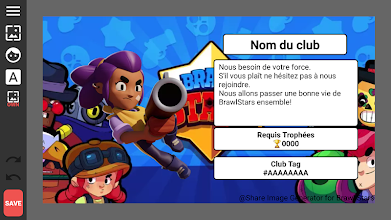 Share Image Generator For Brawl Stars Applications Sur Google Play - brawl stars créer un 2ieme utilisateur