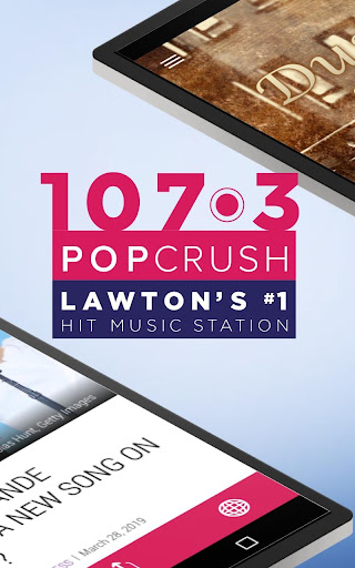 Screenshot of 107.3 PopCrush (KVRW)