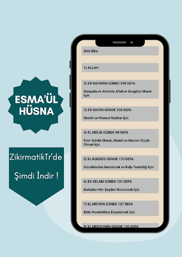 Zikirmatik - Tesbih - Ayet Screen 3