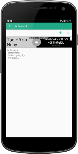 FVEDict - Từ điển Pháp Việt Screen 3