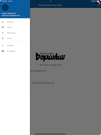 Šachový klub Doprastav Screen 3