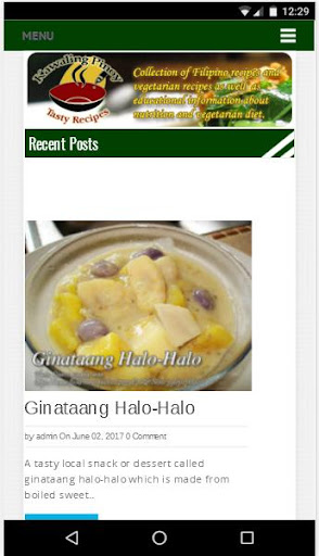 Kawaling Pinoy Tasty Recipes Screen 3