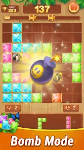 Bloc Puzzle Gemme