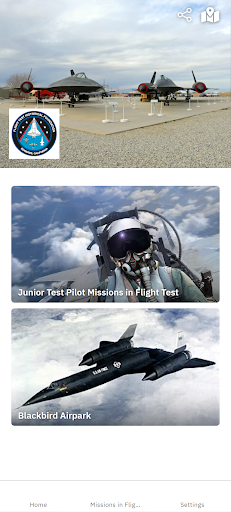 Flight Test Museum Screen 2