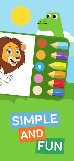 Dino: Coloring game for kids Screen 3