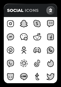PHANTOM: Two tone icons + Black + White v0.9 Android