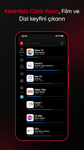 TV İzle: Canlı yayın kanalları Screen 3