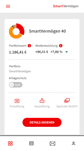 SmartVermögen Screen 3