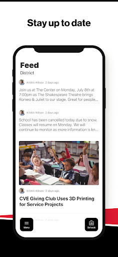 North Branch Area Schools Screen 2
