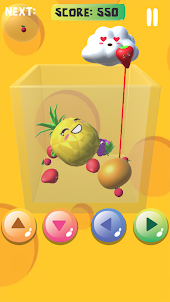 Fruit Watermelon Merge 3D Game