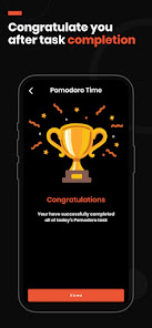 Captura de Pantalla 18 Pomodoro Focus Timer: To-Do android