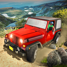 Offroad Jeep Stunt Driving
