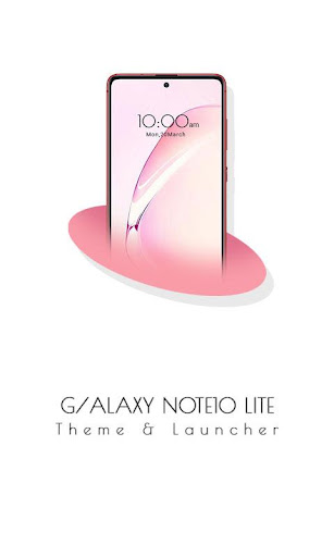 Galaxy Note 10 lite Launcher Screen 3