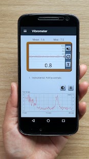 Vibration Meter Screenshot