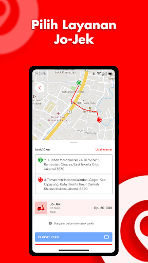 Josal Transportasi Online Screen 2