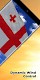 screenshot of Georgia Flag Live Wallpaper