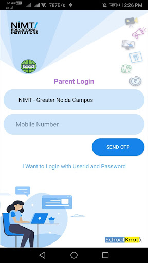 Android application NIMT screenshort