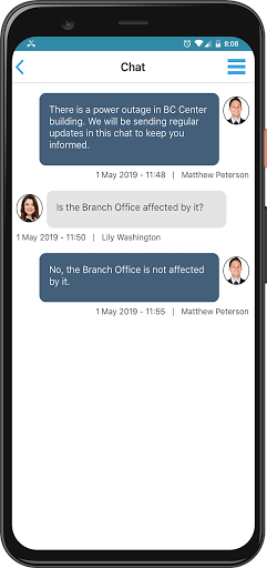 Crises Control Screen 3