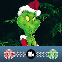 Call green Grinch Video Chat