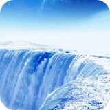 Heavenly waterfall LWP icon