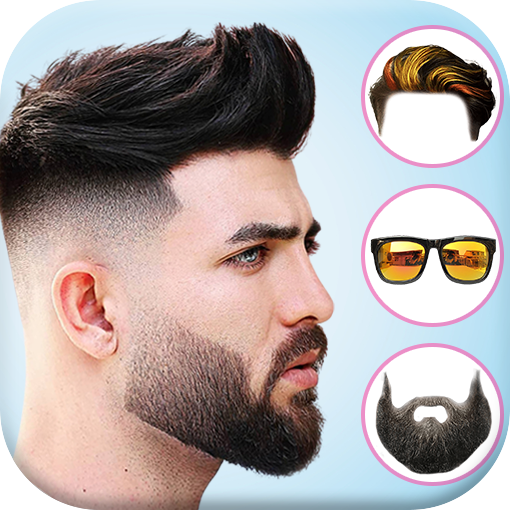 Men Hairstyle Photo Editor logo