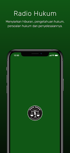 Android application Radio Hukum screenshort