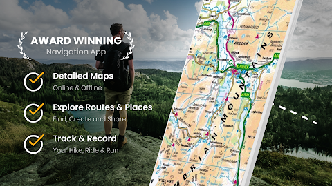 OutDoors GPS - Offline OS Mapsのおすすめ画像1