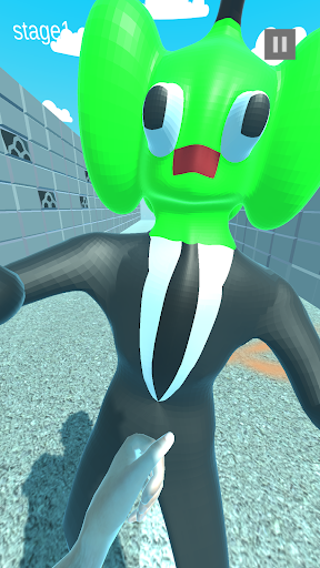 Android application パンチ＆ラン＆宇宙人(走って、パンチで地球を救うゲーム) screenshort