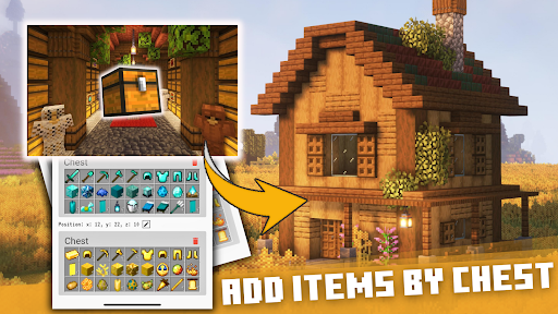 Android application House Builder for Minecraft PE screenshort
