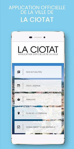 Android application Ville de La Ciotat screenshort