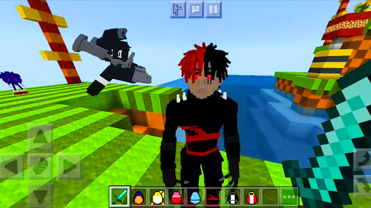 Captura de Pantalla 2 Sonic craft Hedgehog 2 mod android