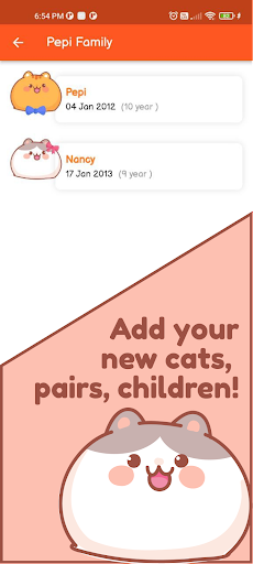 Cat Family Tree Screen 2