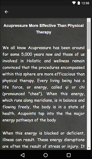 Advance Acupressure Techniques