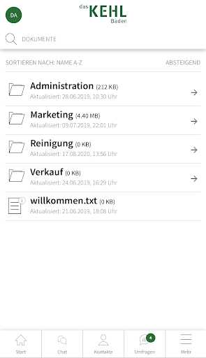 das KEHL Screen 3