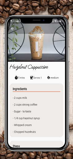 Coffee Recipes Menu: Home Made Screen 3