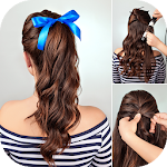 Hairstyle app: Hairstyles step by step for girls Apk