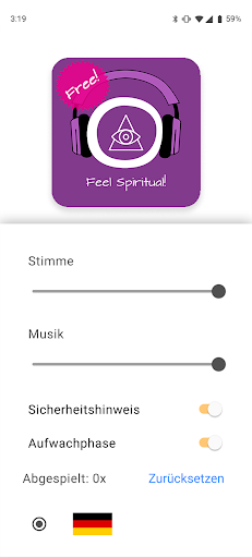 Feel Spiritual! Hypnose Screen 2