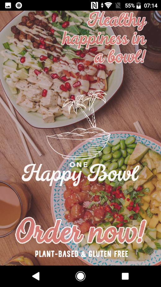 Android application One Happy Bowl - Aruba screenshot
