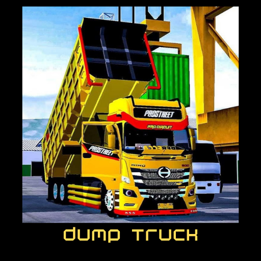 Bussid Mod Dump Truck Hino logo