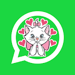 Cover Image of Download Cat Stickers - WAStickerApps  APK