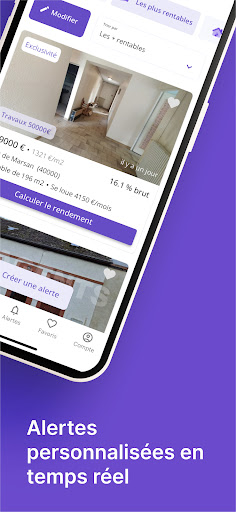 Horiz.io Alertes Rendement Screen 3