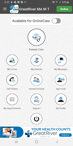 Android application GreatRiver MA screenshort