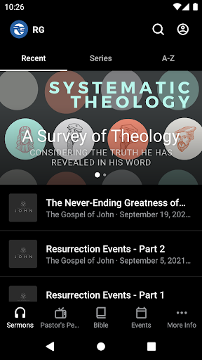 Screenshot of Redeeming Grace