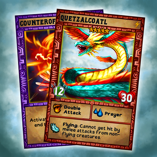 Quetzal – Card Duel CCG MOD APK v1.535 (Menu, Godmode, Free Card Upgrade)