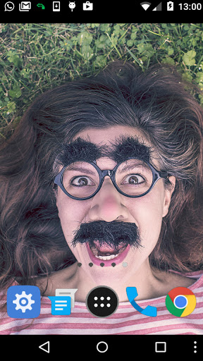 mustache wallpaper Screen 2
