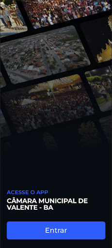 Android application Câmara Valente BA screenshort