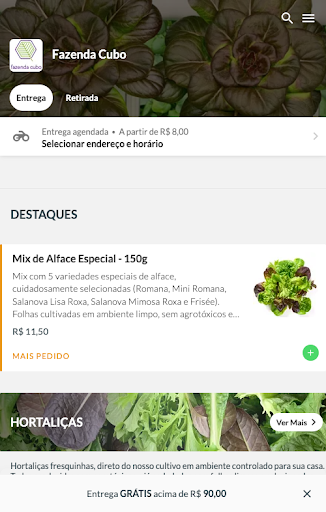 Android application Fazenda Cubo screenshot
