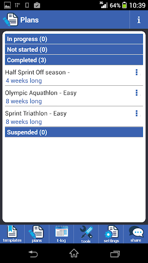 Megathlon : triathlon training Screen 3